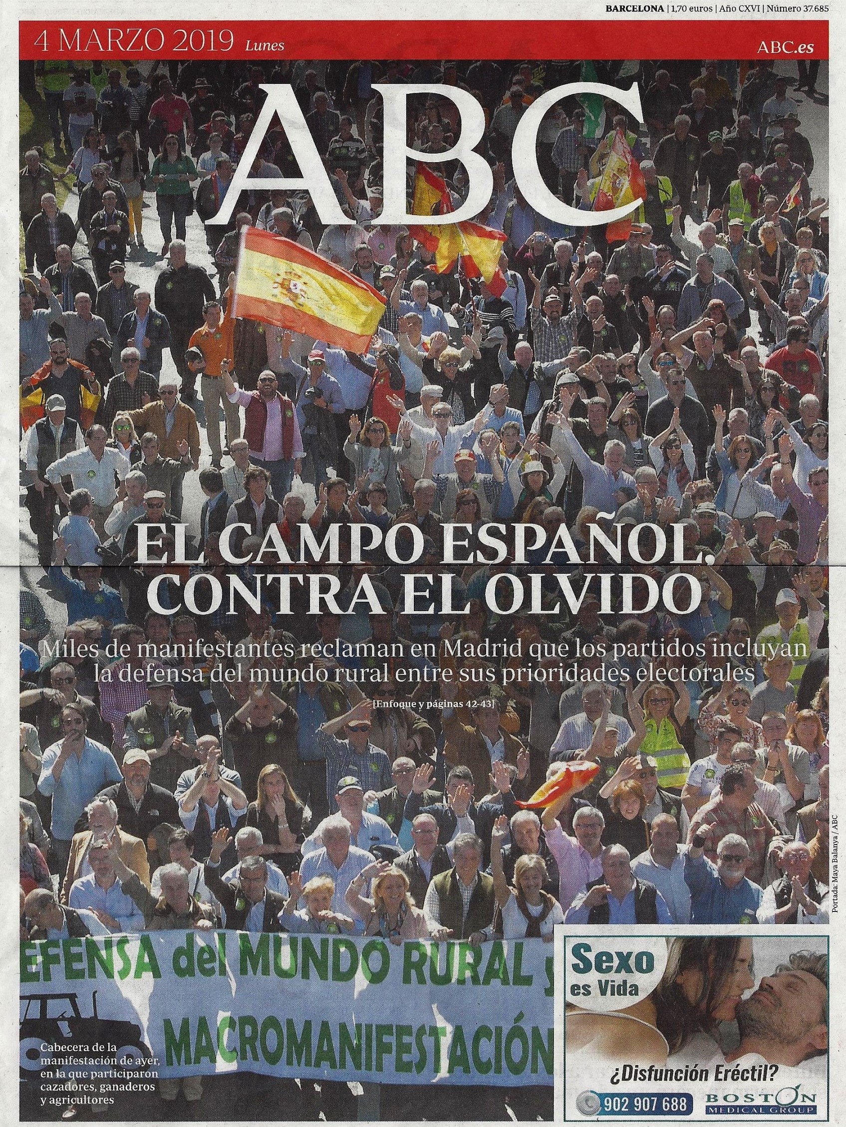 Portada ABC 04.03.2019