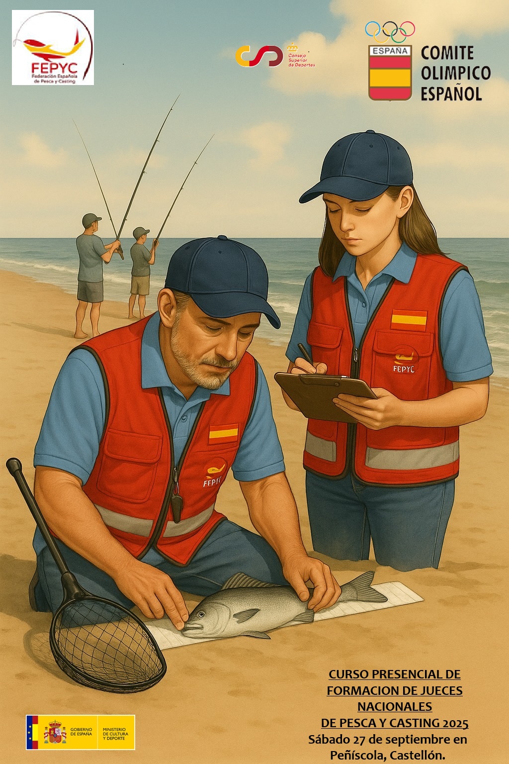 Cartel curso jueces 2025
