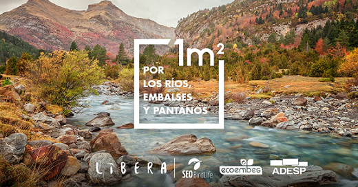 1 m2 por los ríos embalses y pantanos