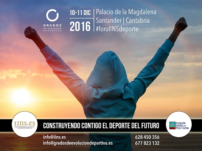 I Foro del IINS | GRADOS DE EVOLUCIÓN DEPORTIVA `CONSTRUYENDO CONTIGO EL DEPORTE DEL FUTURO´